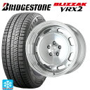 【5/9 20時〜 最大3万円OFFクーポン】215/50R17 91Q ブリヂストン ブリザック VRX2 正規品 ワーク シーカー DT MSP 17-7J 国産車用 スタッドレスタイヤホイール4本セット(2)
