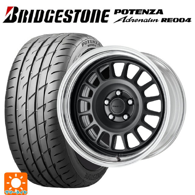 【6/22 20時〜 全品P5倍＆クーポン】215/45R18 93W XL ブリヂストン ポテンザ アドレナリン RE004 正規品 ワーク シーカー FD MBL 18-7.5J 国産車用 サマータイヤホイール4本セット