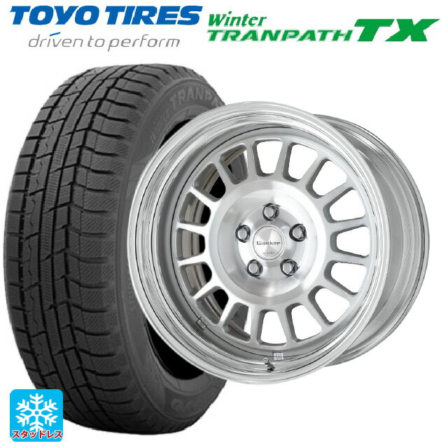 【6/15〜16限定 全品P5倍＆クーポン】225/55R18 98Q トーヨー ウインタートランパス TX ワーク シーカー FD MSP 18-7.5J 国産車用 スタッドレスタイヤホイール4本セット