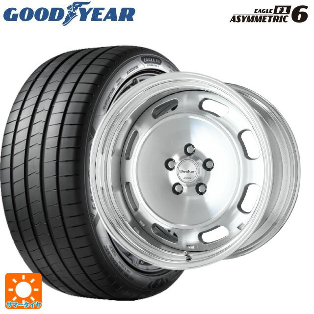 【6/22 20時〜 全品P5倍＆クーポン】245/40R18 97Y XL グッドイヤー イーグル F1 アシメトリック6 # ワーク シーカー DT MSP 18-8J 国産車用 サマータイヤホイール4本セット