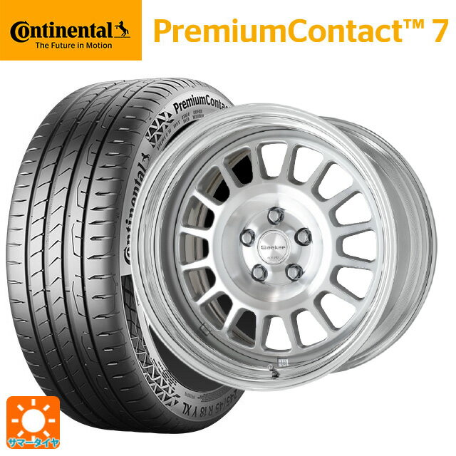 【6/20限定 全品P5倍＆クーポン】225/45R18 95Y XL コンチネンタル プレミアムコンタクト 7 正規品 ワーク シーカー FD MSP 18-7.5J 国産車用 サマータイヤホイール4本セット