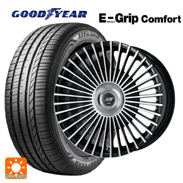 レクサス LBX(10系)用 245/40R20 99W XL グッドイヤー エフィシェントグリップ コンフォート ワーク イミッツ シュトラール BP 新品サマータイヤホイール 4本セット