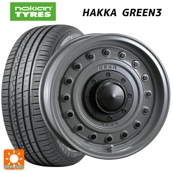 【6/15〜16限定 全品P5倍＆クーポン】ルノー カングー(KFK系)用 205/60R16 96V XL ノキアン ハッカ グリーン3 クリムソン ディーン コロラド スティールグレー 新品サマータイヤホイール 4本セット