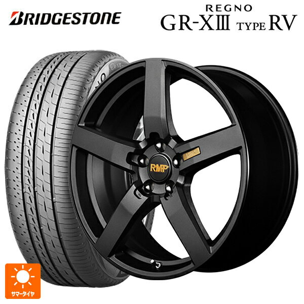 【6/22 20時〜 全品P5倍＆クーポン】245/35R20 95W XL ブリヂストン レグノ GR-X3 タイプ RV 正規品 # エムアイディー MID エクスクルーシブ 050F セミグロスガンメタ 20-8.5J 国産車用 サマータイヤホイール4本セット