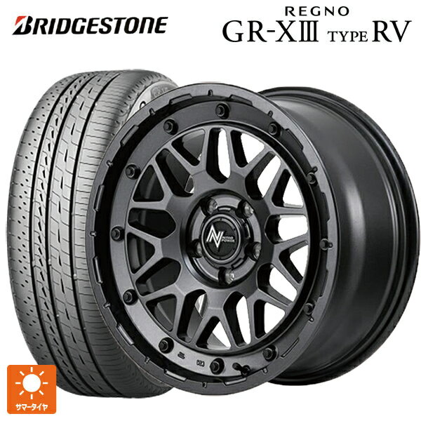 【6/22 20時〜 全品P5倍＆クーポン】205/60R16 96H XL ブリヂストン レグノ GR-X3 タイプ RV 正規品 # エムアイディー ナイトロパワー M29 スティンガー # バレルブラック 16-7J 国産車用 サマータイヤホイール4本セット