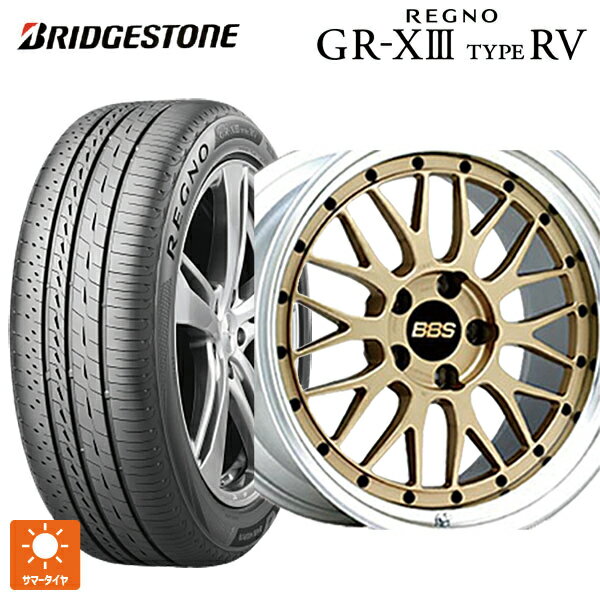 245/40R19 98W XL ブリヂストン レグノ GR-X3 タイプ RV 正規品 # BBS LM GL-SLD 19-9.5J 国産車用 サマータイヤホイール4本セット