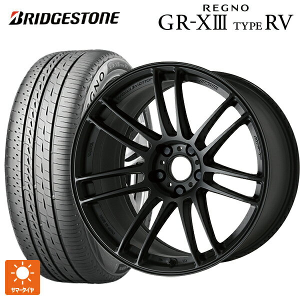 【6/15〜16限定 全品P5倍＆クーポン】225/55R19 103V XL ブリヂストン レグノ GR-X3 タイプ RV 正規品 # ワーク エモーション ZR7 MBL 19-8J 国産車用 サマータイヤホイール4本セット
