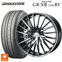245/35R20 95W XL ブリヂストン レグノ GR-X3 タイプ RV 正規品 # ウェッズ レオニス FR ブラックメタルコートミラーカット 20-...