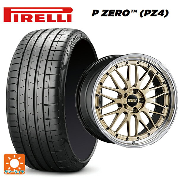 255/45R20 105V XL ピレリ P-ZERO (PZ4) BBS LM GL-BKBD 20-9.5J 国産車用 サマータイヤホイール4本セット