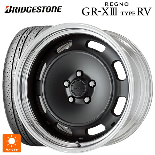 【6/15〜16限定 全品P5倍＆クーポン】225/60R17 99H ブリヂストン レグノ GR-X3 タイプ RV 正規品 # ワーク シーカー DT MBL 17-7J 国産車用 サマータイヤホイール4本セット