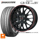 【10/27 10:59迄 全品P5倍&クーポン】215/60R16 95H ブリヂストン レグノ GR-X3 タイプ RV 正規品 # ビックウェイ レイシーン プラバ 9M Jr2 GBK/RDリム 16-6.5J 国産車用 サマータイヤホイール4本セット