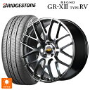 ミツビシ デリカD5(3DA系)用 245/45R19 102W XL ブリヂストン レグノ GR-X3 タイプ RV 正規品 # エムアイディー MID エクスクルーシブ 028F ハイパーメタルコートミラーカット 新品サマータイヤホイール 4本セット