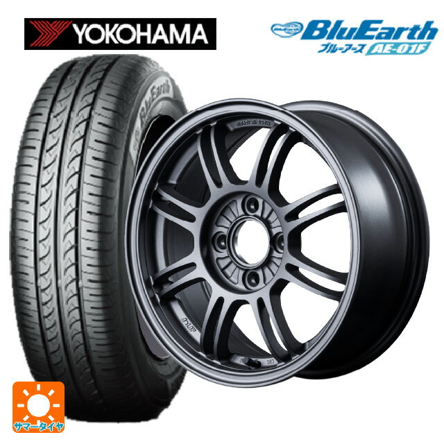【6/22 20時〜 全品P5倍＆クーポン】165/70R14 81S ヨコハマ ブルーアース AE01F レイズ A LAP(エーラップ) MF 14-6J 国産車用 サマータイヤホイール4本セット