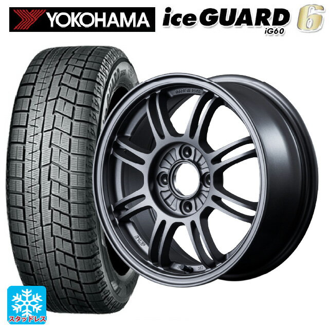 【6/15〜16限定 全品P5倍＆クーポン】165/65R14 79Q ヨコハマ アイスガード6(IG60) レイズ A LAP(エーラップ) MF 14-6J 国産車用 スタッドレスタイヤホイール4本セット
