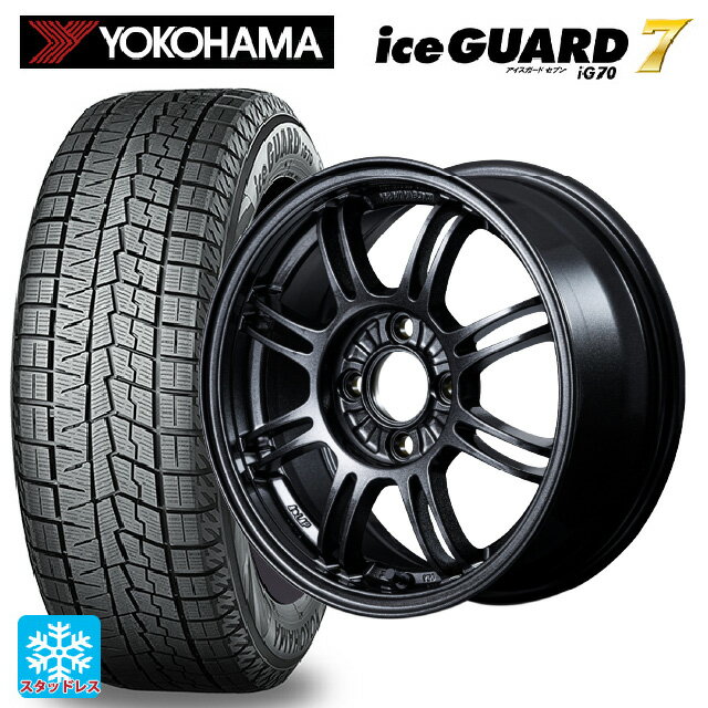 2024年製 165/70R14 81Q ヨコハマ アイスガード7(IG70) レイズ A LAP(エーラップ) 6XZ 14-6J 国産車用 スタッドレスタイヤホイール4本セット