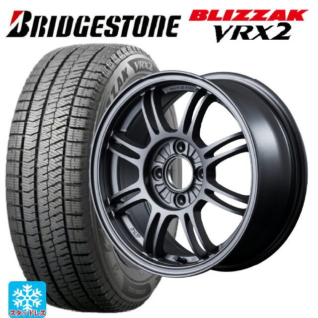 【6/22 20時〜 全品P5倍＆クーポン】2024年製 165/70R14 81Q ブリヂストン ブリザック VRX2 正規品 レイズ A LAP(エーラップ) MF 14-6J 国産車用 スタッドレスタイヤホイール4本セット