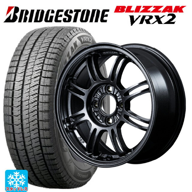 【6/15〜16限定 全品P5倍＆クーポン】185/70R14 88Q ブリヂストン ブリザック VRX2 正規品 レイズ A LAP(エーラップ) 6XZ 14-6J 国産車用 スタッドレスタイヤホイール4本セット