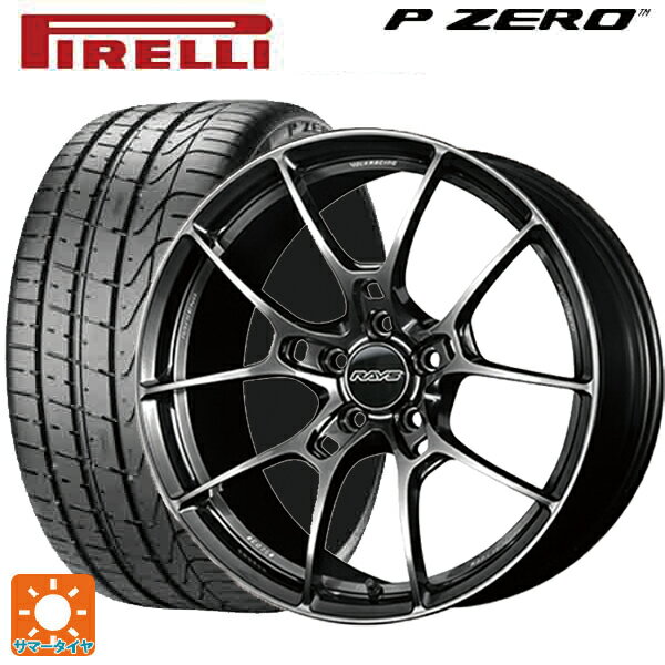 【6/11 1:59迄 全品ポイント5倍】225/40R19 93Y ピレリ P-ZERO ランフラット(PZ4) 正規品 レイズ ボルクレーシング ジーゼロニゴ HK 19-8J 国産車用 サマータイヤホイール4本セット