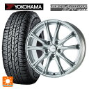 215/70R16 100H ヨコハマ ジオランダー A/T G015 ブラックレター 正規品 ゴジゲン メタリックシルバー 16-6.5J 国産車用 サマータイヤホイール4本セット