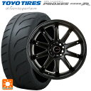 【6/15〜16限定 全品P5倍&クーポン】トヨタ GRヤリス(PA系)用 255/35R18 94Y XL トーヨー プロクセス R888R ゴジゲン マットブラック 新品サマータイヤホイール 4本セット(2)