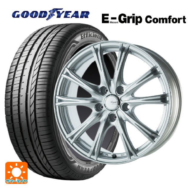 ホンダ ZR-V(RZ4)用 2025年製 215/60R17 96H グッドイヤー エフィシェントグリップ コンフォート ゴジゲン メタリックシルバー 新品サマータイヤホイール 4本セット