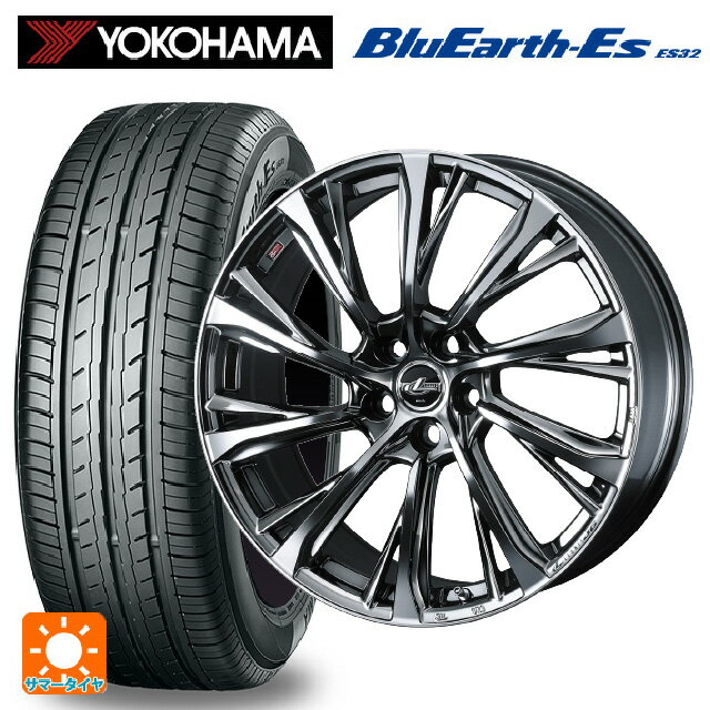 【6/11 1:59迄 全品ポイント5倍】245/40R19 94W ヨコハマ ブルーアースEs ES32 ウェッズ レオニス JG BMCMC 19-8J 国産車用 サマータイヤホイール4本セット