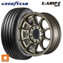 215/70R16 100H グッドイヤー エフィシェントグリップ 2 SUV ゴジゲン マットブロンズ 16-5.5J 国産車用 サマータイヤホイール4本セット