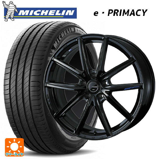 スバル フォレスター(SL系)用 235/50R19 99V ミシュラン Eプライマシー 正規品 ウェッズ レオニス ナヴィア08 PBK 新品サマータイヤホイール 4本セット