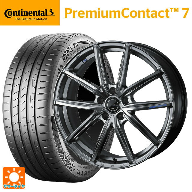 レクサス NX(20系)用 235/55R19 105Y XL コンチネンタル プレミアムコンタクト 7 正規品 ウェッズ レオニス ナヴィア08 PSB 新品サマータイヤホイール 4本セット