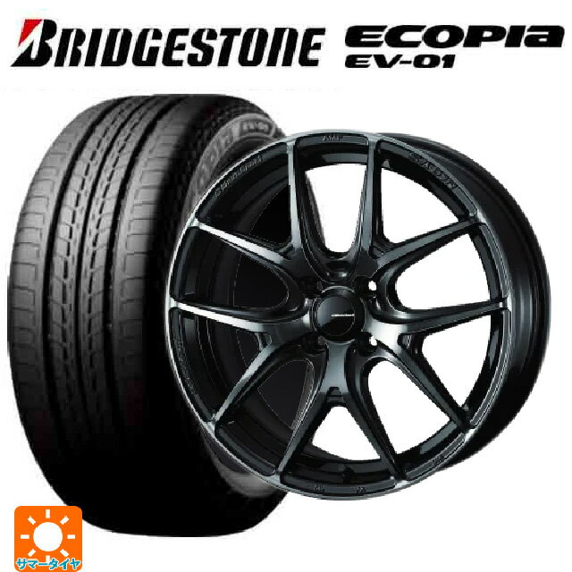 175/55R15 77V ブリヂストン エコピア EV-01 正規品 ウェッズ ウェッズスポーツ SA 01R WBC 15-6J 国産車用 サマータイヤホイール4本セット
