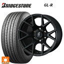 215/65R16 109/107R ブリヂストン GL-R 正規品 # ウェッズ マッドヴァンス SD FMBK 16-6.5J 国産車用 サマータイヤホイール4本セット