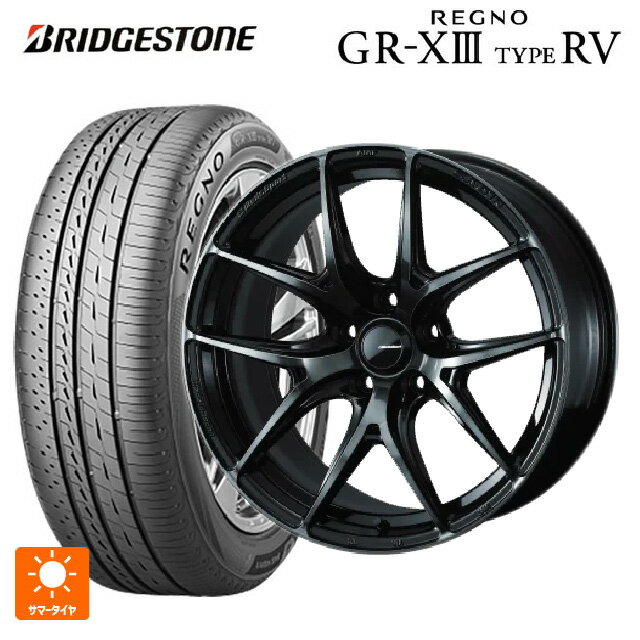 【6/22 20時〜 全品P5倍＆クーポン】215/50R17 95V XL ブリヂストン レグノ GR-X3 タイプ RV 正規品 # ウェッズ ウェッズスポーツ SA 01R WBC 17-7J 国産車用 サマータイヤホイール4本セット