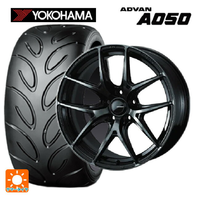【6/22 20時〜 全品P5倍＆クーポン】245/40R18 93V ヨコハマ アドバン A050 正規品 ウェッズ ウェッズスポーツ SA 01R WBC 18-8.5J 国産車用 サマータイヤホイール4本セット