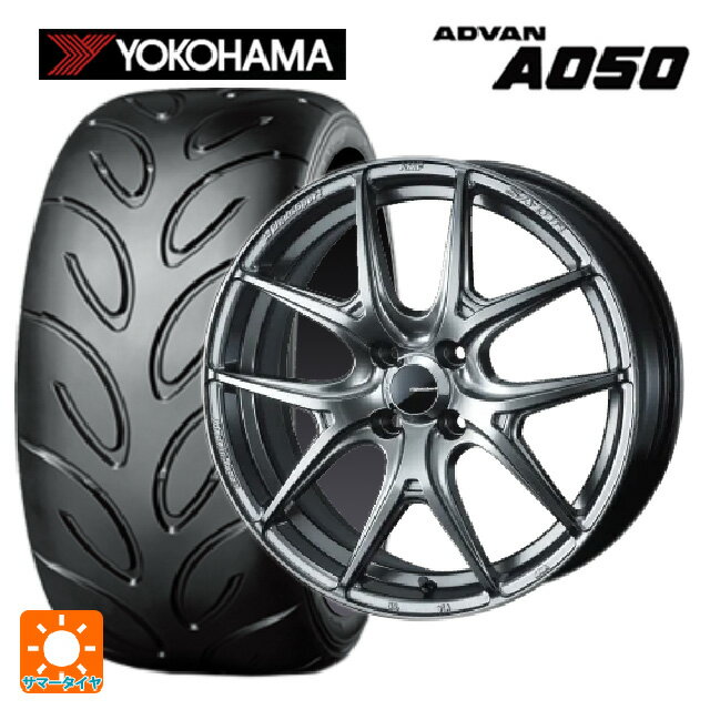 195/55R15 85V ヨコハマ アドバン A050 コンパウンド G/S 正規品 # ウェッズ ウェッズスポーツ SA 01R PSB 15-6J 国産車用 サマータイヤホイール4本セット