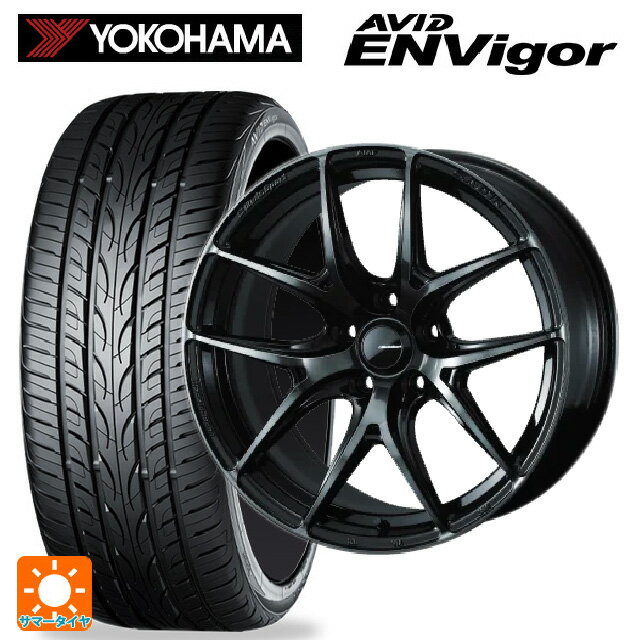 【6/22 20時〜 全品P5倍＆クーポン】245/40R18 97W ヨコハマ エービット エンビガー S321 ウェッズ ウェッズスポーツ SA 01R WBC 18-8.5J 国産車用 サマータイヤホイール4本セット