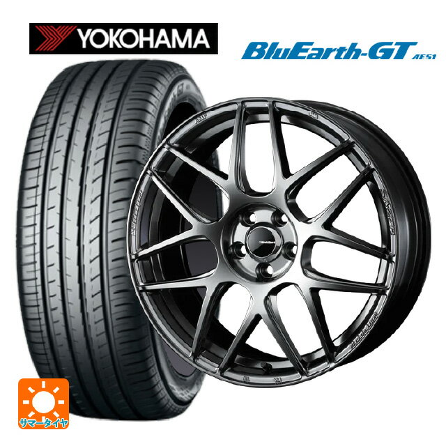 225/40R18 92W XL ヨコハマ ブルーアースGT AE51 # ウェッズ ウェッズスポーツ SA27R PSB 18-7.5J 国産車用 サマータイヤホイール4本セット
