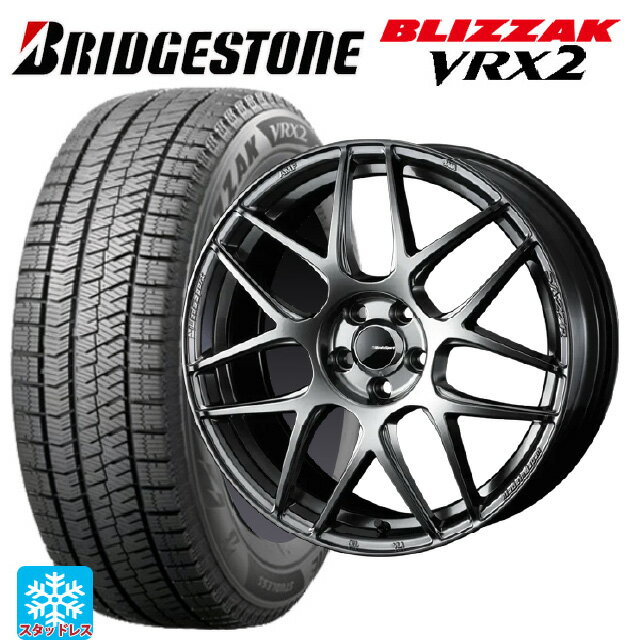 ホンダ ZR-V(RZ4)用 2024年製 225/60R17 99Q ブリヂストン ブリザック VRX2 正規品 ウェッズ ウェッズスポーツ SA27R PSB 新品スタッドレスタイヤホイール 4本セット
