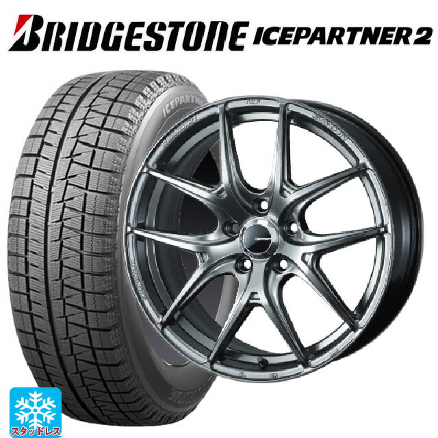 【6/20限定 全品P5倍＆クーポン】215/45R17 87Q ブリヂストン アイスパートナー2 正規品 ウェッズ ウェッズスポーツ SA 01R PSB 17-7J 国産車用 スタッドレスタイヤホイール4本セット