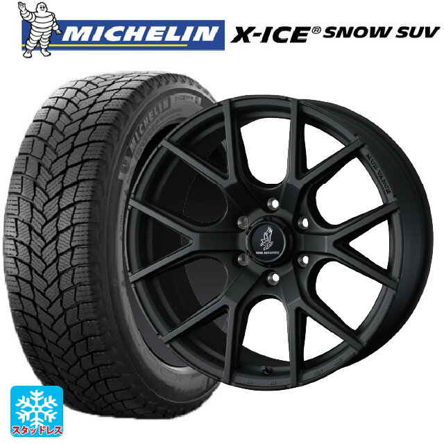 トヨタ ハイラックス(120系)用 265/65R17 112T ミシュラン 正規品 エックスアイス スノー SUV # ウェッズ マッドヴァンス SD FMBK 新品スタッドレスタイヤホイール 4本セット