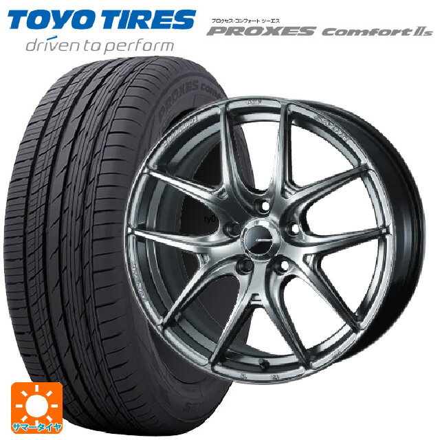 【6/22 20時〜 全品P5倍＆クーポン】215/45R18 93W トーヨー プロクセス　コンフォート2S ウェッズ ウェッズスポーツ SA 01R PSB 18-8.5J 国産車用 サマータイヤホイール4本セット