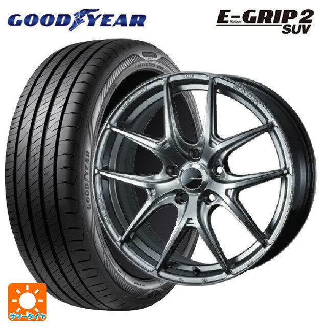 235/60R18 107V XL グッドイヤー エフィシェントグリップ 2 SUV ウェッズ ウェッズスポーツ SA 01R PSB 18-8.5J 国産車用 サマータイヤホイール4本セット