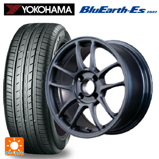 【6/22 20時〜 全品P5倍＆クーポン】175/55R15 77V ヨコハマ ブルーアースEs ES32 # レイズ グラムライツ 57IR 2ZZ 15-7J 国産車用 サマータイヤホイール4本セット