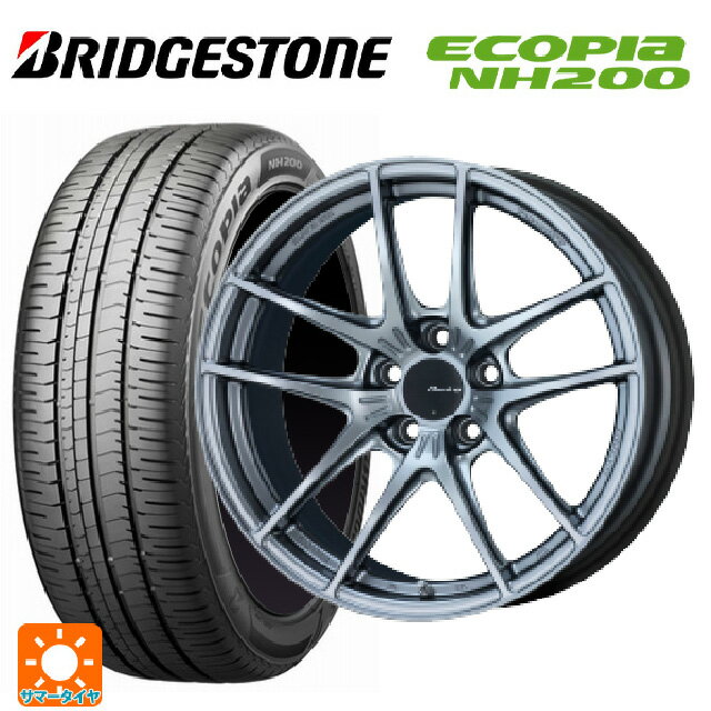 【8/4 20時〜 最大3万円OFFクーポン】225/45R18 95W XL ブリヂストン エコピア NH200 正規品 # エンケイ レーシング NVR5 SS 18-8J 国産車用 サマータイヤホイール4本セット