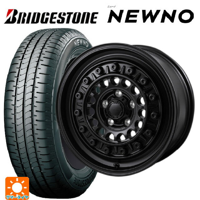 【6/11 1:59迄 全品ポイント5倍】215/45R17 91W XL ブリヂストン ニューノ 正規品 # ジャパン三陽 ハイブロック ターマー サテンブラック 17-7.5J 国産車用 サマータイヤホイール4本セット