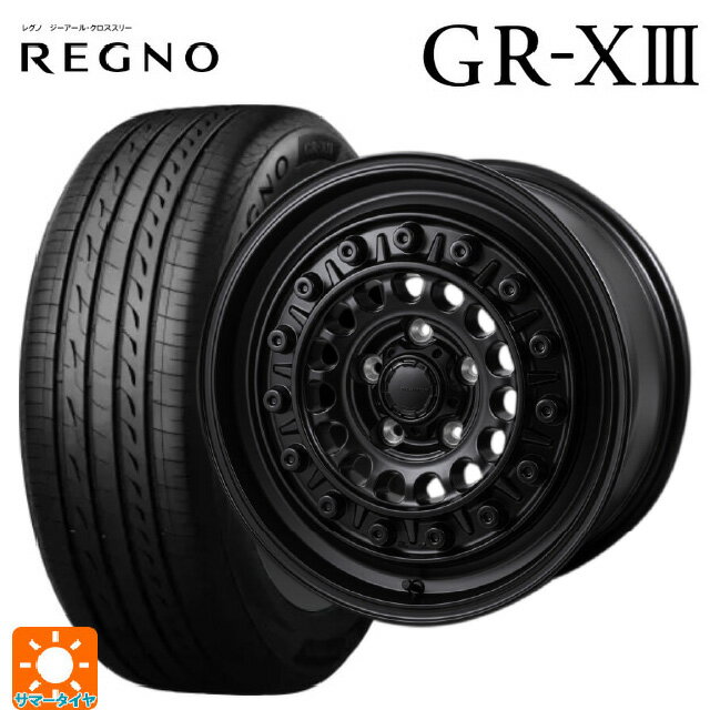 【6/22 20時〜 全品P5倍＆クーポン】175/55R15 77V ブリヂストン レグノ GR-X3 正規品 # ジャパン三陽 ハイブロック ターマー サテンブラック 15-5.5J 国産車用 サマータイヤホイール4本セット