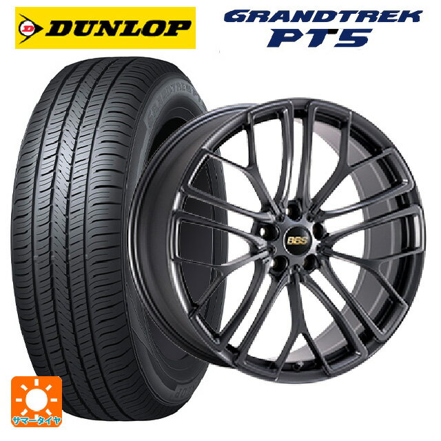 マツダ CX-80(KL5/KL3系)用 235/60R18 107V ダンロップ グラントレックPT5 BBS RE-X MGR 新品サマータイヤホイール 4本セット