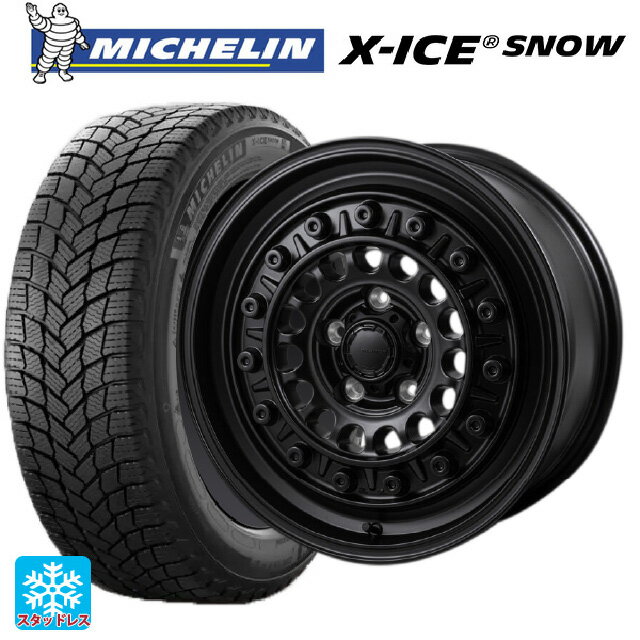 【6/15〜16限定 全品P5倍＆クーポン】2024年製 215/65R16 102T XL ミシュラン 正規品 エックスアイス スノー # ジャパン三陽 ハイブロック ターマー サテンブラック 16-7J 国産車用 スタッドレスタイヤホイール4本セット