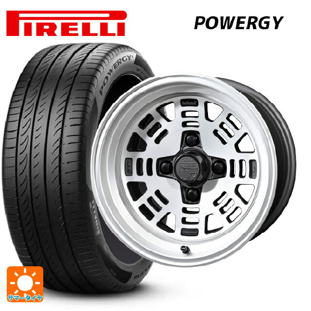185/60R15 84H ピレリ パワジー 正規品 共豊 ファットレース FZ01 NICKEL 15-7J 国産車用 サマータイヤホイール4本セット
