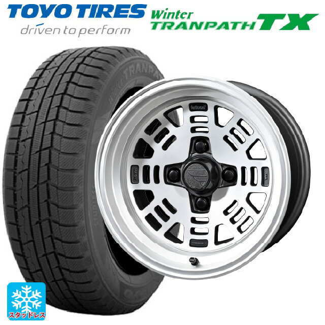【6/15〜16限定 全品P5倍＆クーポン】165/65R14 79Q トーヨー ウインタートランパス TX 共豊 ファットレース FZ01 NICKEL 14-6J 国産車用 スタッドレスタイヤホイール4本セット