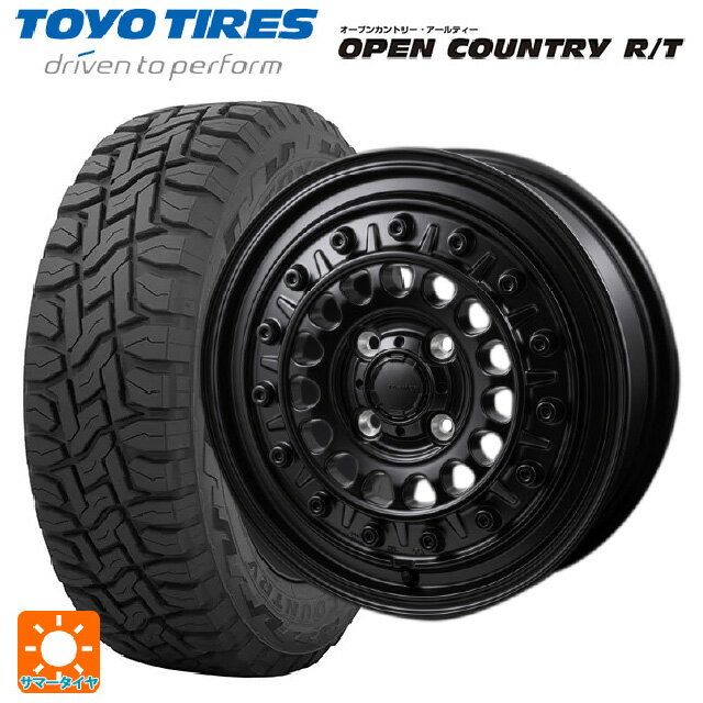 145/80R12 80/78N トーヨー オープンカントリー RT ブラックレター ジャパン三陽 ハイブロック ターマー サテンブラック 12-4J 国産車用 サマータイヤホイール4本セット